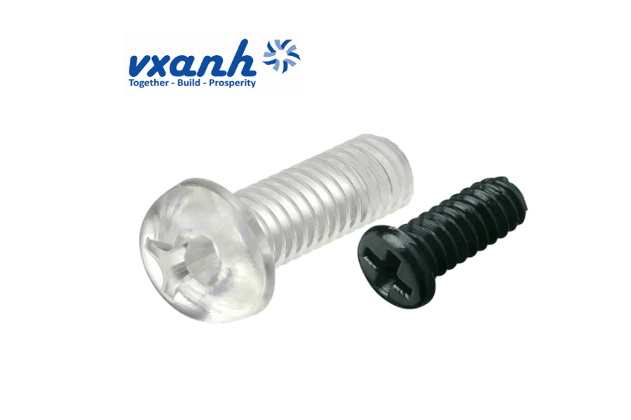 Bulong nhựa đầu pan, tiêu chuẩn DIN 7985 - Plastic phillips pan head screws, DIN 7985