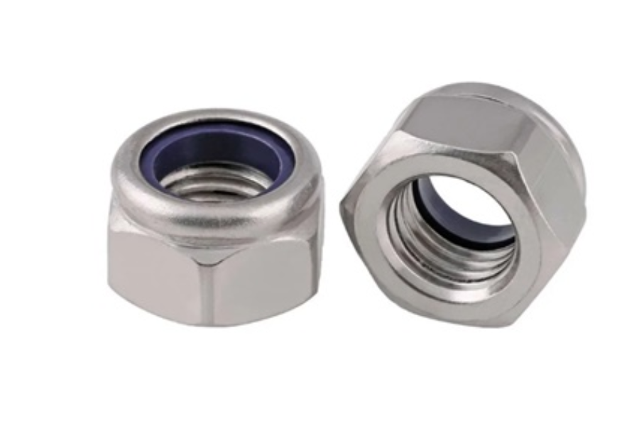 Tán lục giác khóa nylon DIN 985
