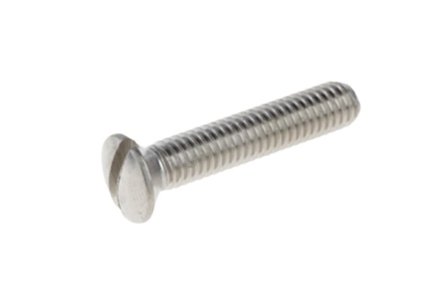 Bulong đầu oval slotted DIN 964