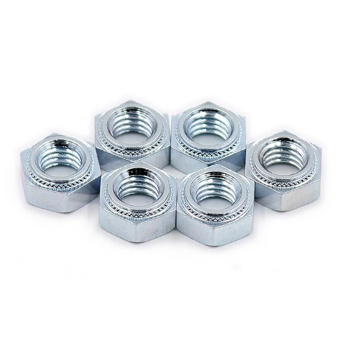 Tán tự giữ 6 cạnh thép HNU-M6-1-ZI