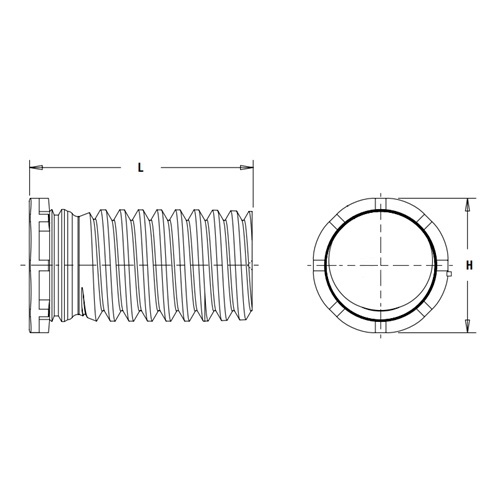 Trụ ren tự giữ loại FHL size M5-20