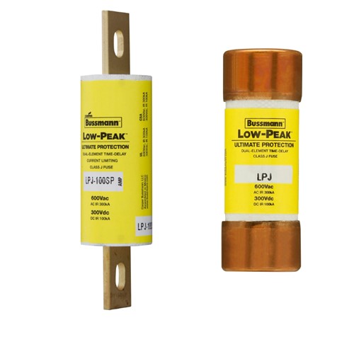 Cầu chì Eaton Bussmann LPJ-175SP* 600 Vac 300 Vdc 175A 300kA 100kA DC