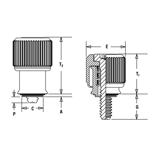 Ốc vít bảng điện loại PF15M size M3.5-1BL
