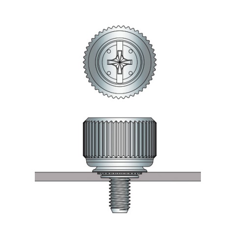 Ốc vít bảng điện loại PF15M size M4-2BL