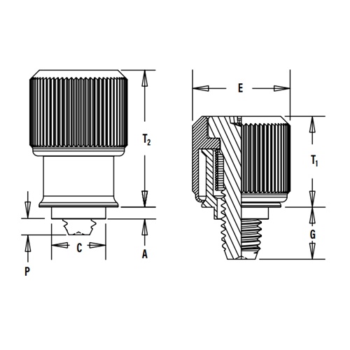 Ốc vít bảng điện loại PF12MF size M3-1BL