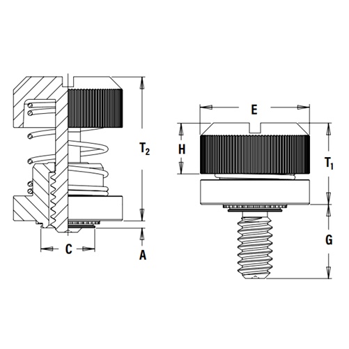 Ốc vít bảng điện loại PF30 size 832-30BN